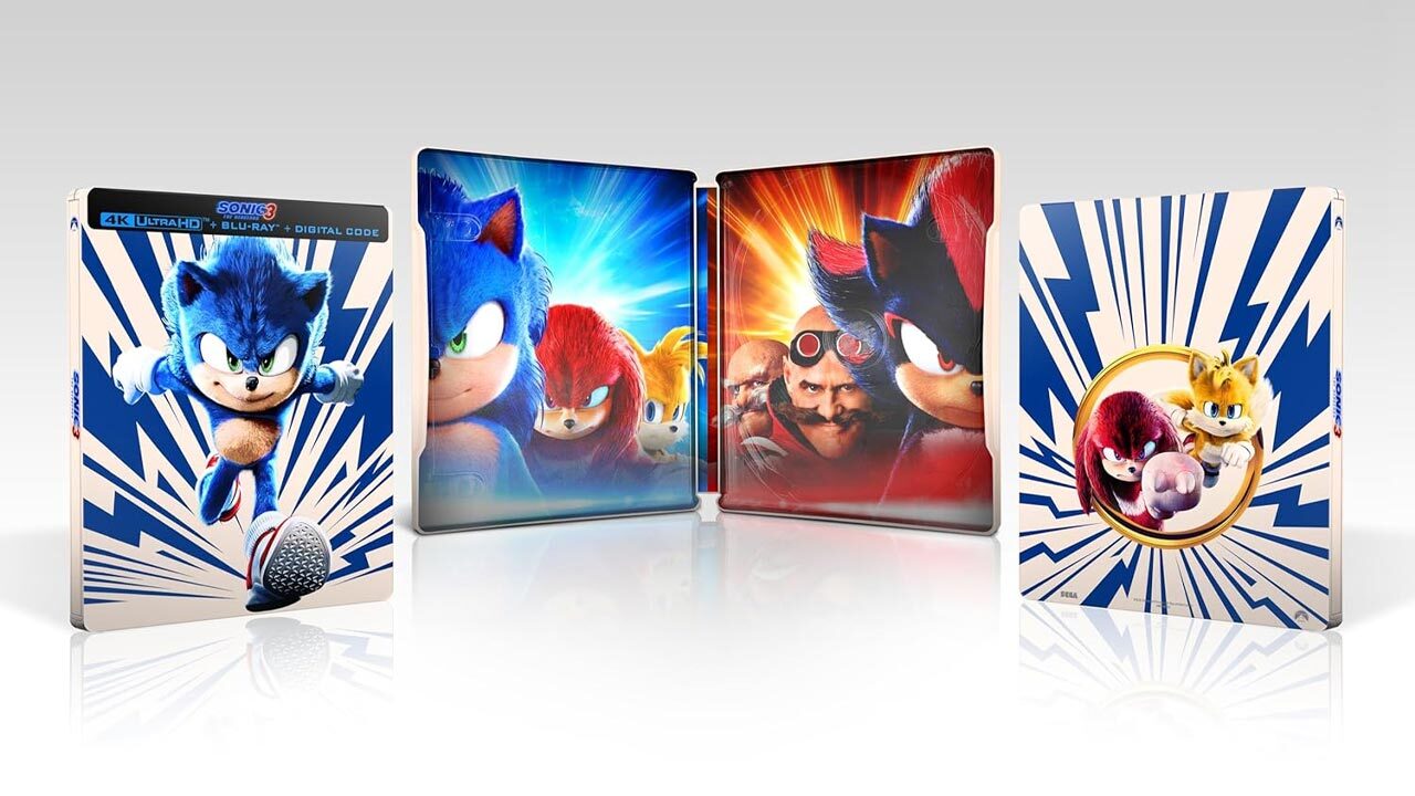 Sonic the Hedgehog 3 Steelbook Edition
