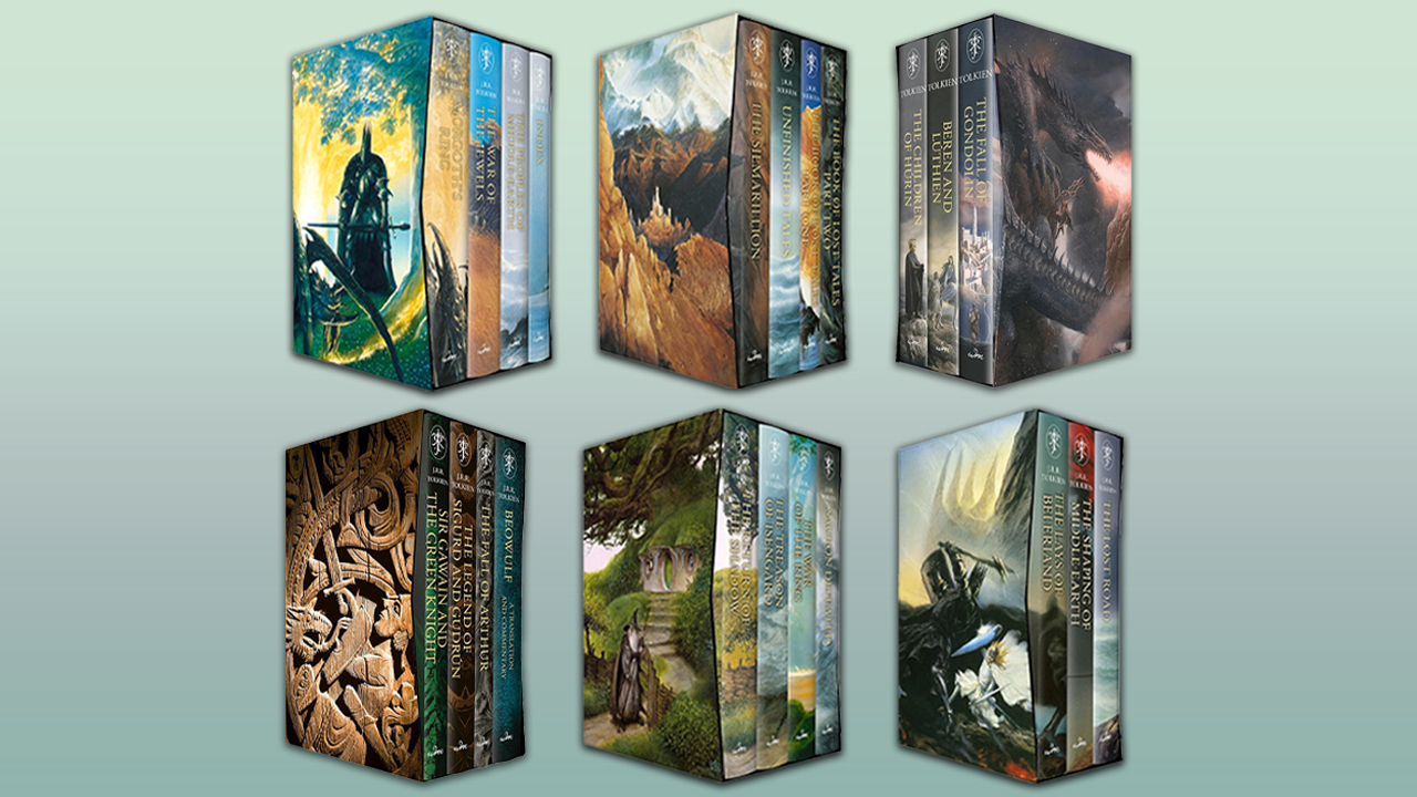The History of Middle-earth Box Sets 1-4, Tolkien Myths and Legends, The Great Tales of Middle-earth