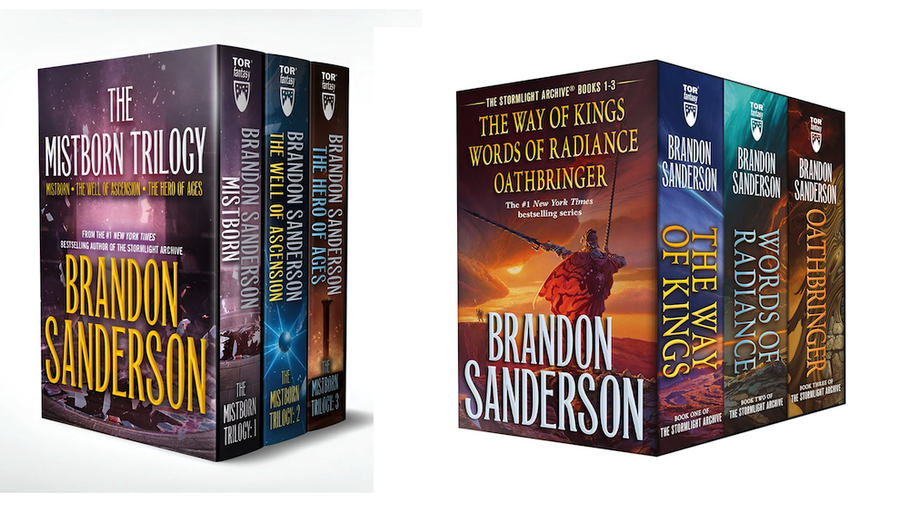 Brandon Sanderson's Mistborn and Stormlight Archive
