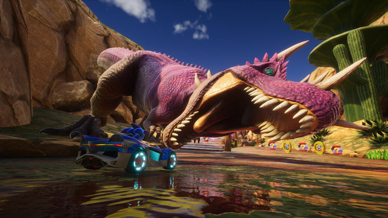 With 24 tracks and 15 other worlds to explore, you'll see plenty of strange sights throughout the race.