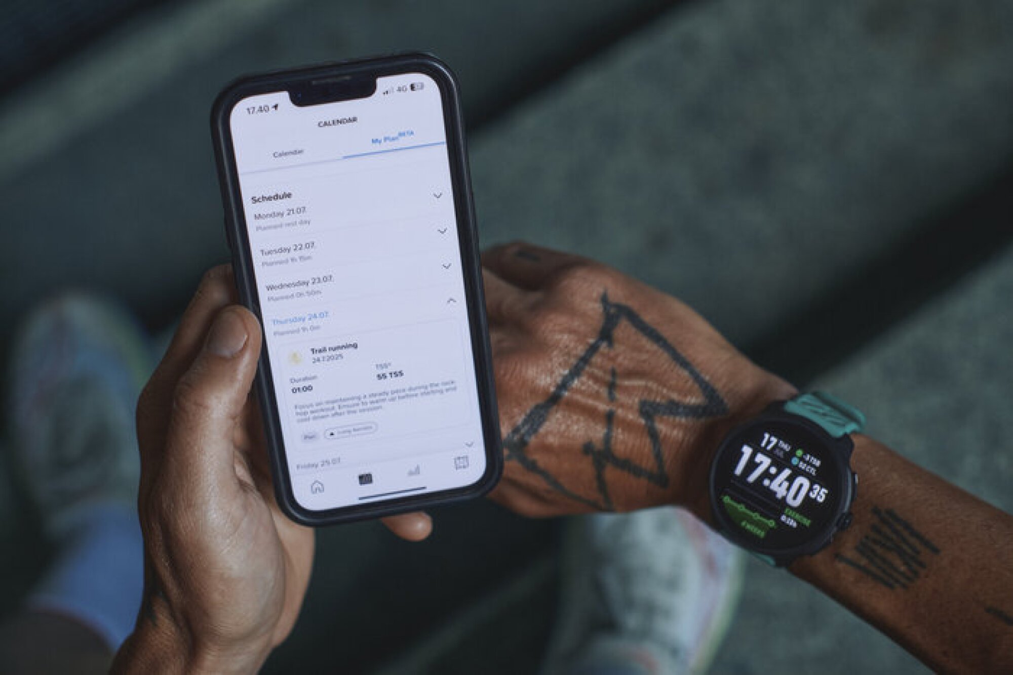 Suunto and Suunto app