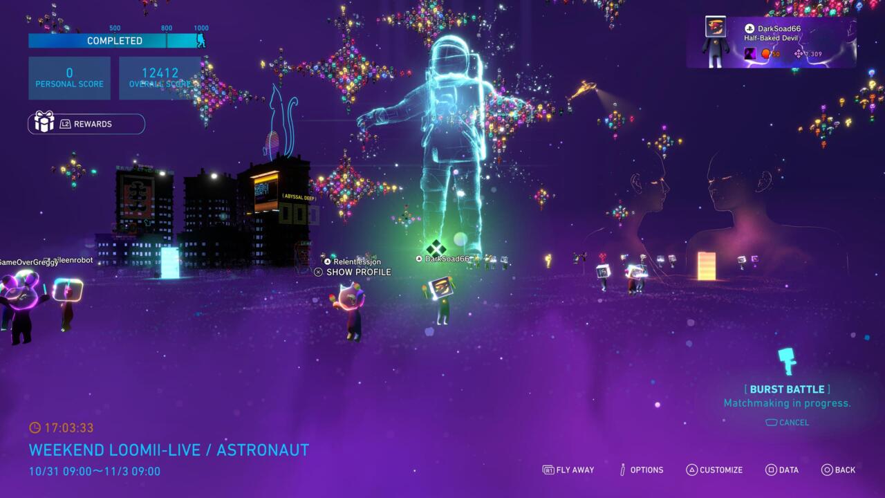 Loomiis in Lumines Arise